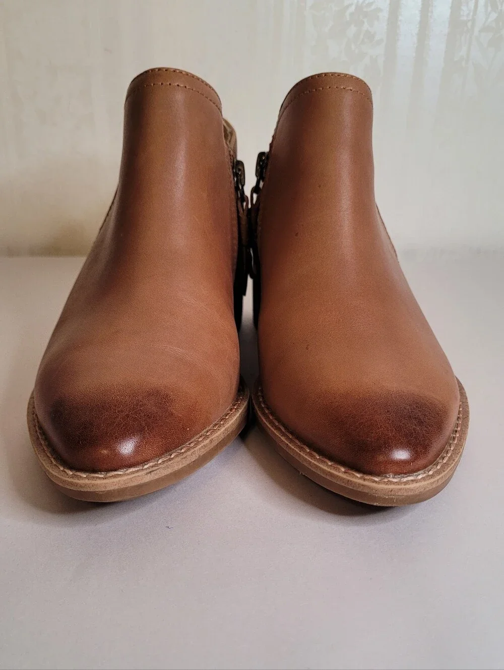 Hush Puppies Ailee Leather Booties 6.5